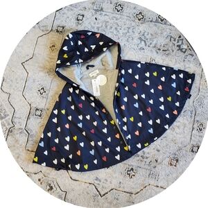 Gymboree Heart Rain Cape